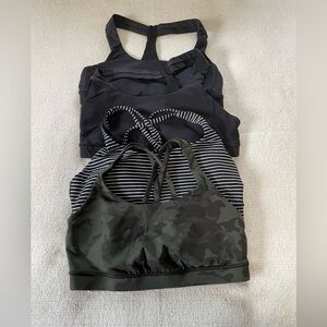 Bundle lululemon bras size 10, quantity 4
